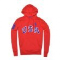 Polo Ralph Lauren USA Fleece Big Pony Hoodie, RL 2000 Red, XXL