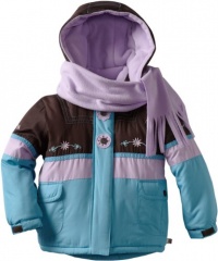 Rothschild Girls 2-6X Colorblock Jacket, Brown, Small Rothschild Girls 2-6X Colorblock Jacket, Brown, Small