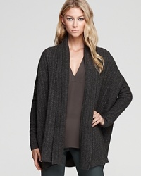 Made from a lush wool blend for a cozy fall style you'll live in, this warmly-knit structured Vince sweater flaunts a lofty scarf neck you may tie or let hang loose. Made from a lush wool blend for a cozy fall style you'll live in, this warmly-knit structured Vince sweater flaunts a lofty scarf neck you may tie or let hang loose.