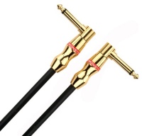 Monster Rock Instrument Cable 8 in. - angled 1/4 plugs M ROCK-.75DA Monster Rock Instrument Cable 8 in. - angled 1/4 plugs M ROCK-.75DA