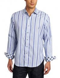 Robert Graham Men's Buckingham Long Sleeve Sport Shirt Robert Graham Men's Buckingham Long Sleeve Sport Shirt