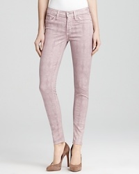 Ultra skinny and subtly coated, these wildly chic Hudson jeans flaunt an ever-so-subtle stingray print. Ultra skinny and subtly coated, these wildly chic Hudson jeans flaunt an ever-so-subtle stingray print.