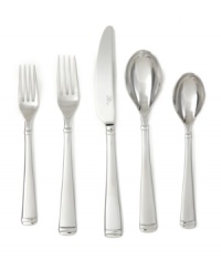 A stylish table is guaranteed to takes shape around Diamond Mirror flatware. Geometric detail in the handles, elongated spoons and a polished silver finish make the Robert Welch set a contemporary favorite. A stylish table is guaranteed to takes shape around Diamond Mirror flatware. Geometric detail in the handles, elongated spoons and a polished silver finish make the Robert Welch set a contemporary favorite.
