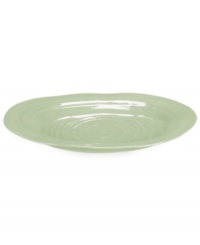 Celebrated chef and writer Sophie Conran introduces dinnerware designed for every step of the meal, from oven to table. A ribbed texture gives this sage platter from Portmeirion the charm of traditional hand-thrown pottery. Celebrated chef and writer Sophie Conran introduces dinnerware designed for every step of the meal, from oven to table. A ribbed texture gives this sage platter from Portmeirion the charm of traditional hand-thrown pottery.