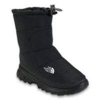 The North Face Nuptse Bootie II Youth Kids Boys SZ 1 Black/Black Boots Shoes The North Face Nuptse Bootie II Youth Kids Boys SZ 1 Black/Black Boots Shoes