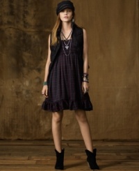 Don't let Denim & Supply Ralph Lauren's adorable smocked dress rendered in heritage-inspired plaid fool you: When paired with edgier accessories, this stylish staple exudes a modern, downtown vibe. Don't let Denim & Supply Ralph Lauren's adorable smocked dress rendered in heritage-inspired plaid fool you: When paired with edgier accessories, this stylish staple exudes a modern, downtown vibe.