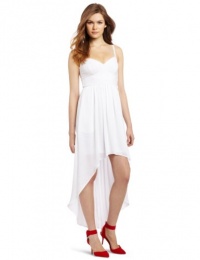 BCBGMAXAZRIA Women's Annamae Bustier Bodice Dress With Hi-Low Hem BCBGMAXAZRIA Women's Annamae Bustier Bodice Dress With Hi-Low Hem