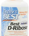 Doctor's Best Best D-ribose Featuring Bioenergy Ribose (850mg), Vegetable Capsule, 120-Count