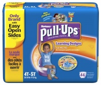 Pull-Ups Training Pants with Learning Designs, Boys, 4T-5T, 44 Count