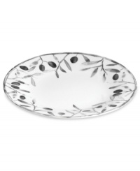 Make your peace. A serene watercolor spans white Limoges porcelain in the Olive Branch salad plate, epitomizing the meticulous detail and natural allure of designer Michael Aram. Make your peace. A serene watercolor spans white Limoges porcelain in the Olive Branch salad plate, epitomizing the meticulous detail and natural allure of designer Michael Aram.