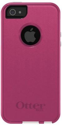 OtterBox Commuter Series Case for iPhone 5 - Retail Packaging - Hot Pink/ White OtterBox Commuter Series Case for iPhone 5 - Retail Packaging - Hot Pink/ White