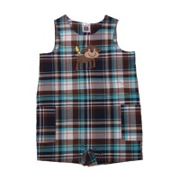 Carter's Boys Everyday Easy Plaid 'Monkey' Romper Carter's Boys Everyday Easy Plaid 'Monkey' Romper