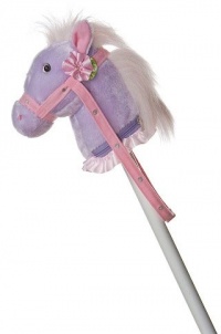 Aurora Plush 37 Lavendar Fantasy Stick Pony with Sound Aurora Plush 37 Lavendar Fantasy Stick Pony with Sound