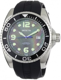 Invicta Men's 0467 Pro Diver Automatic Black Polyurethane Watch Invicta Men's 0467 Pro Diver Automatic Black Polyurethane Watch