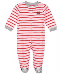 Carter's All-Star Stripe Coverall (Sizes NB - 9M) - white/red, 9 months Carter's All-Star Stripe Coverall (Sizes NB - 9M) - white/red, 9 months