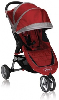 Baby Jogger 2012 City Mini Single Stroller, Crimson/Gray Baby Jogger 2012 City Mini Single Stroller, Crimson/Gray