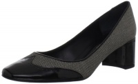 Delman Women's Comet Pump, Black/White, 9.5 M US Delman Women's Comet Pump, Black/White, 9.5 M US