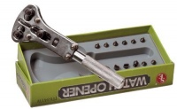 SE JT6341W Adjustable Screw On Pin Watch Opener SE JT6341W Adjustable Screw On Pin Watch Opener