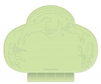 Kiddopotamus Tinydiner Placemat, Green Kiddopotamus Tinydiner Placemat, Green