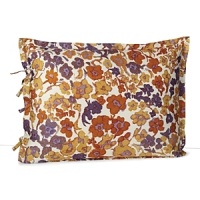 Dress your bed with a signature DIANE von FURSTENBERG bold floral print in shades of gold, orange and purple. Dress your bed with a signature DIANE von FURSTENBERG bold floral print in shades of gold, orange and purple.
