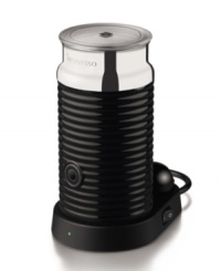 Milk it for all its worth! Get the most out of your favorite brew by topping it off with fresh, homemade frothy milk. Simply pour it in and press a button for light and creamy hot or cold milk that makes the most of rich coffee flavors. With no noise or vibration, the Aero 3 changes the way you take your coffee. Model 3194US. Milk it for all its worth! Get the most out of your favorite brew by topping it off with fresh, homemade frothy milk. Simply pour it in and press a button for light and creamy hot or cold milk that makes the most of rich coffee flavors. With no noise or vibration, the Aero 3 changes the way you take your coffee. Model 3194US.