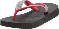 Havaianas Top Mix-Kids Flip Flop (Toddler/Little Kid),Black/Grey,33-34 BR (3-4 M US Little Kid)