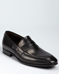 From To Boot New York, the classic penny loafer rendered in burnished Italian leather. From To Boot New York, the classic penny loafer rendered in burnished Italian leather.
