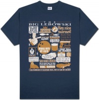 The Big Lebowski - Quote Mashup T-Shirt The Big Lebowski - Quote Mashup T-Shirt