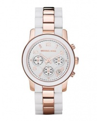 Michael Kors Women's MK5464 Runway White Watch