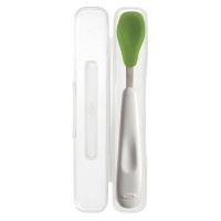 OXO Tot On-the-Go Feeding Spoon, Green OXO Tot On-the-Go Feeding Spoon, Green