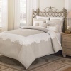 Croscill Home Mikasa Countryside Queen Comforter Mini Set, Linen