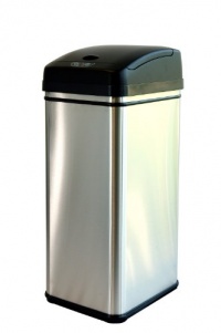 iTouchless Deodorizer Touch-Free Sensor 13-Gallon Automatic Stainless-Steel Trash Can iTouchless Deodorizer Touch-Free Sensor 13-Gallon Automatic Stainless-Steel Trash Can