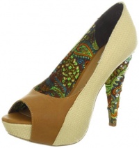 Not Rated Women's Bliss Platform Pump,Tan,7.5 M US Not Rated Women's Bliss Platform Pump,Tan,7.5 M US