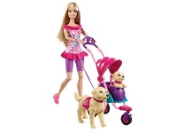 Barbie Strollin Pups Playset Barbie Strollin Pups Playset