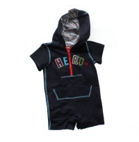 First Impressions, Baby Boys Hero Hoodie Romper, 12 Months First Impressions, Baby Boys Hero Hoodie Romper, 12 Months