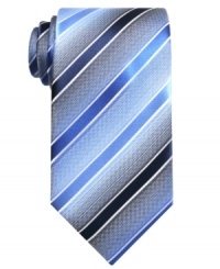 Sleek stripes keep this tie from John Ashford looking smart and sophisticated with any suit. Sleek stripes keep this tie from John Ashford looking smart and sophisticated with any suit.