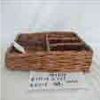WILLOW RECTANGULAR FLATWARE CADDY WILLOW RECTANGULAR FLATWARE CADDY