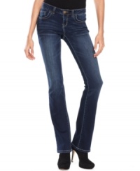 Dark jeans from INC make the perfect starting point for nearly any outfit. Pair them with your favorite tees for the weekend, or try them with a lace top for a night out! Dark jeans from INC make the perfect starting point for nearly any outfit. Pair them with your favorite tees for the weekend, or try them with a lace top for a night out!