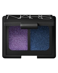 Same longwearing crease resistant formula as the NARS Single Eyeshadow, in a series of uniquely paired color combinations. Worn together or alone, all eyeshadows can be applied sheer or built up for a more dramatic effect. All powder eyeshadows can be used wet or dry. Same longwearing crease resistant formula as the NARS Single Eyeshadow, in a series of uniquely paired color combinations. Worn together or alone, all eyeshadows can be applied sheer or built up for a more dramatic effect. All powder eyeshadows can be used wet or dry.