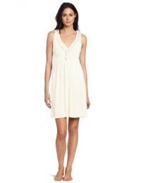 Midnight By Carole Hochman Women's Angel Baby Chemise, White Colada, X-Large Midnight By Carole Hochman Women's Angel Baby Chemise, White Colada, X-Large