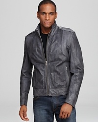 HUGO Lugo Leather Jacket HUGO Lugo Leather Jacket