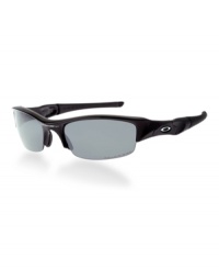 World-class athletes have driven Oakley to create innovation after innovation, and Flak Jacket® takes that to the next level with the latest in performance technology. These frames feature Oakley HYDROPHOBIC™, a permanent lens coating, lightweight O matter® for all-day comfort, and pure Plutonite® lens material which filters out 100% of all UV rays. World-class athletes have driven Oakley to create innovation after innovation, and Flak Jacket® takes that to the next level with the latest in performance technology. These frames feature Oakley HYDROPHOBIC™, a permanent lens coating, lightweight O matter® for all-day comfort, and pure Plutonite® lens material which filters out 100% of all UV rays.