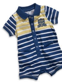 GUESS Kids Boys Striped Romper (0-9M), STRIPE (3/6M) GUESS Kids Boys Striped Romper (0-9M), STRIPE (3/6M)