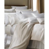 Barbara Barry Polished Pique Pleated Queen Bedskirt - Silverleaf Pique Barbara Barry Polished Pique Pleated Queen Bedskirt - Silverleaf Pique