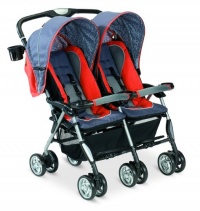 Combi Twin Sport DX Stroller, Sunset Scribble Combi Twin Sport DX Stroller, Sunset Scribble
