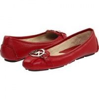 MICHAEL MICHAEL KORS Women's Fulton Moc (Red, 9) MICHAEL MICHAEL KORS Women's Fulton Moc (Red, 9)