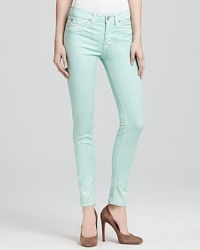 Ultra skinny and subtly coated, these wildly chic Hudson jeans flaunt an ever-so-subtle stingray print. Ultra skinny and subtly coated, these wildly chic Hudson jeans flaunt an ever-so-subtle stingray print.