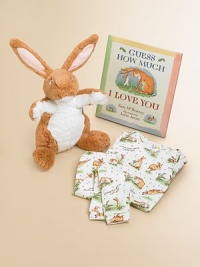 Make your little one feel extra-special with this classic bedtime story that comes with coordinating cotton pajamas.Written by Sam McBratney Illustrated by Anita Jeram Hardcover Cotton Machine wash Made in USA Make your little one feel extra-special with this classic bedtime story that comes with coordinating cotton pajamas.Written by Sam McBratney Illustrated by Anita Jeram Hardcover Cotton Machine wash Made in USA