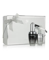 Discover our most powerful skincare regimen to see visibly younger skin and eyes in just 7 days and illuminate the eye contour for bigger, brighter, younger-looking eyes. Gift Set contains: Discover our most powerful skincare regimen to see visibly younger skin and eyes in just 7 days and illuminate the eye contour for bigger, brighter, younger-looking eyes. Gift Set contains: