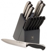 J.A. Henckels International Everedge Plus 13-Piece Knife Set with Block